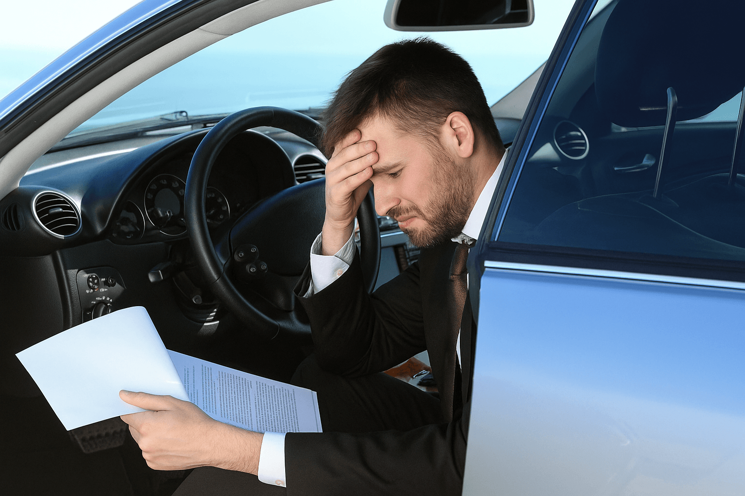 frustrated driver identified title washing